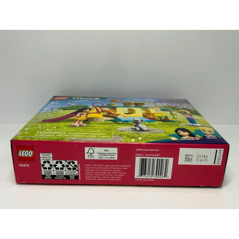 LEGO Friends Cat Playground Adventure 42612 Building Toy Set 87 Pieces New - Picture 5 of 6